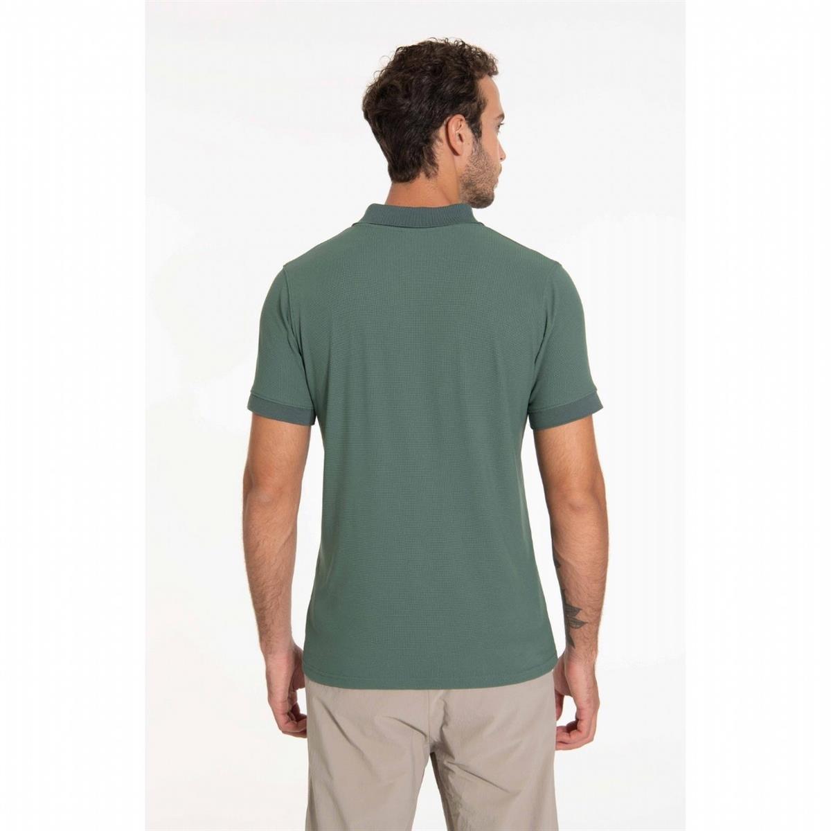 2AS Teal Polo Yaka Erkek Yeşil Tshirt