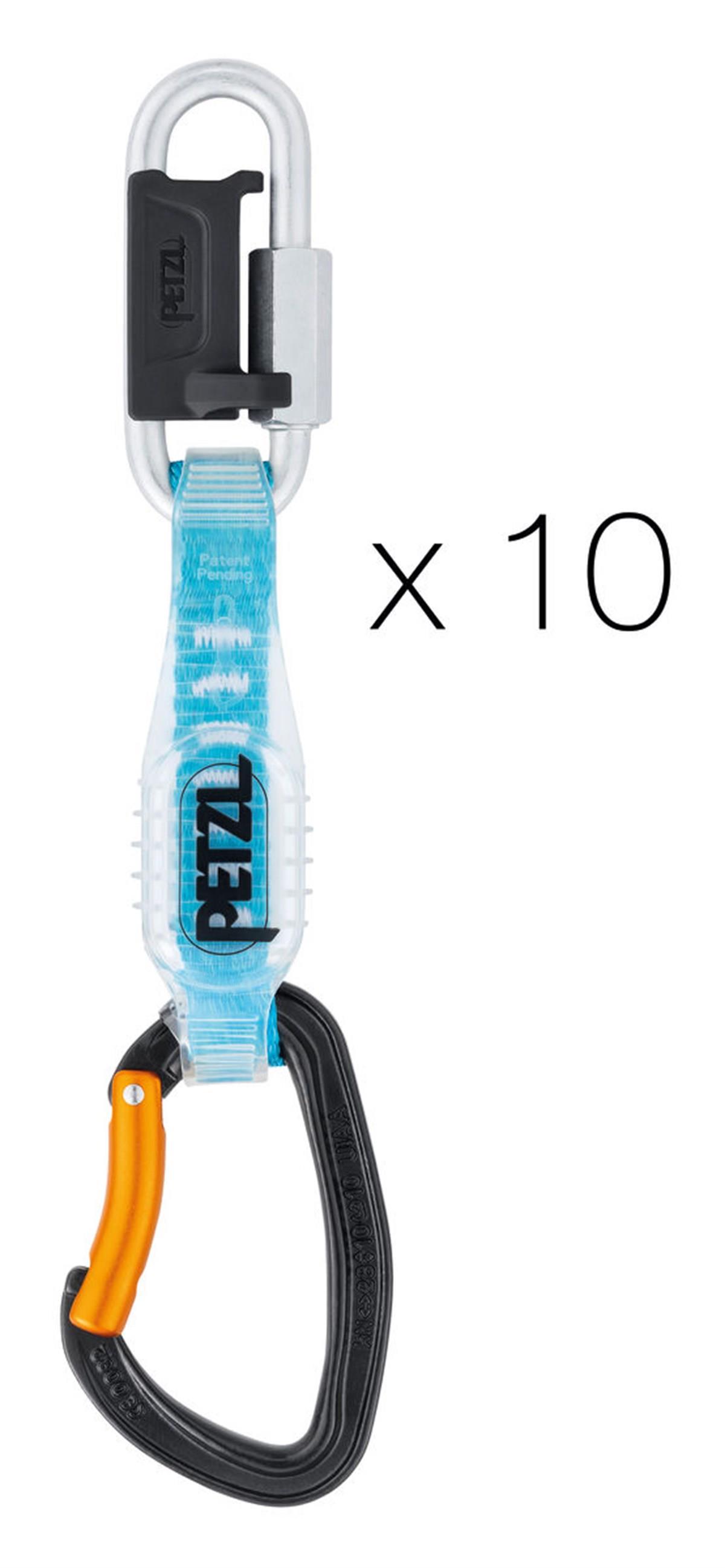 PETZL DJINN STEEL AXESS Express Set (10lu Paket)