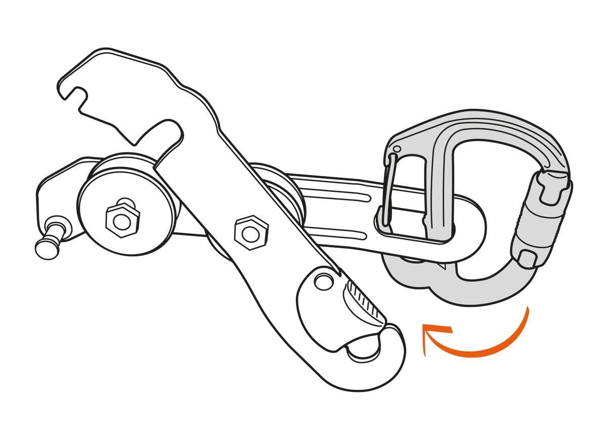PETZL FREINO Z Alüminyum Karabina