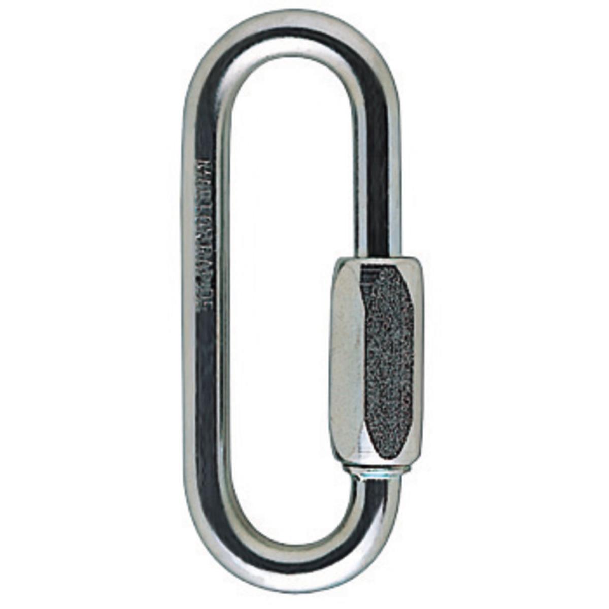 PETZL GO 7 mm Oval Mağaracı Çelik Karabina