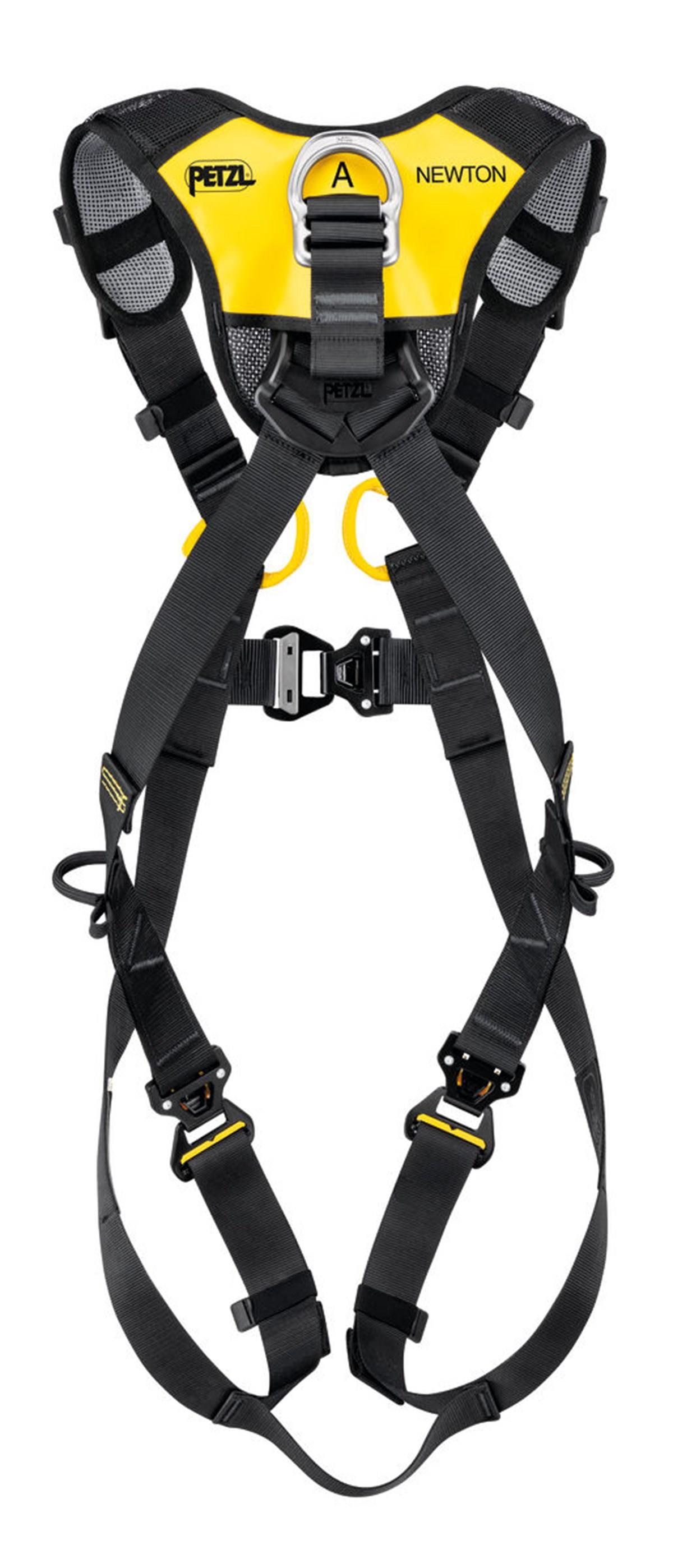PETZL NEWTON FAST Emniyet Kemeri - Uluslararası Versiyon (Siyah)