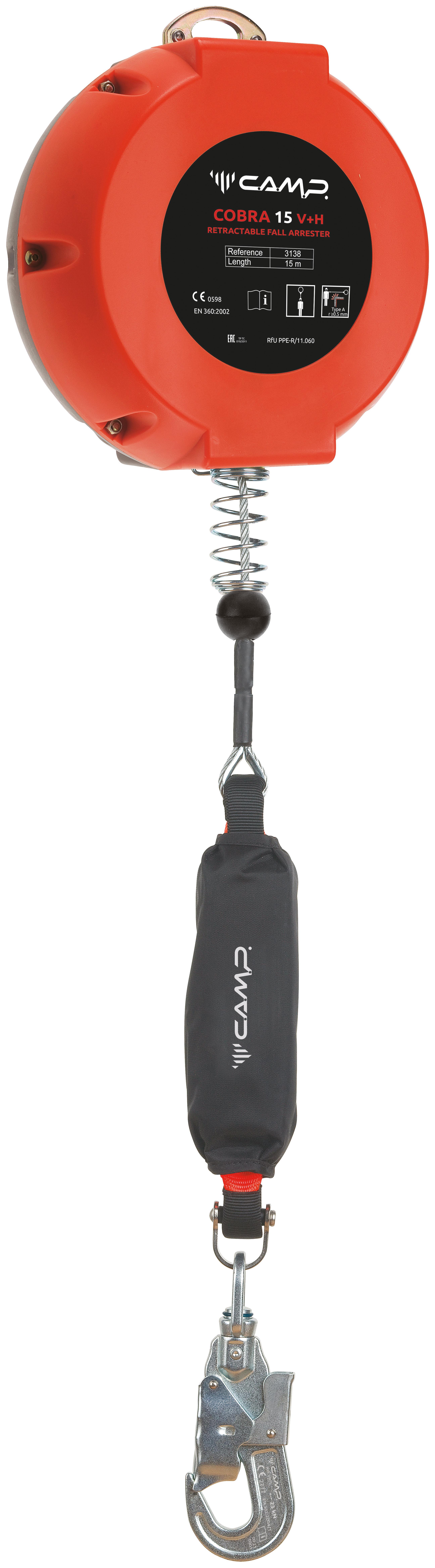 Camp Cobra 15 mt Geri Sarımlı Düşüş Durdurucu