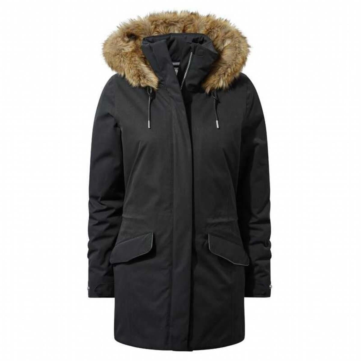 Craghoppers Josefine Kadın Parka Siyah Mont