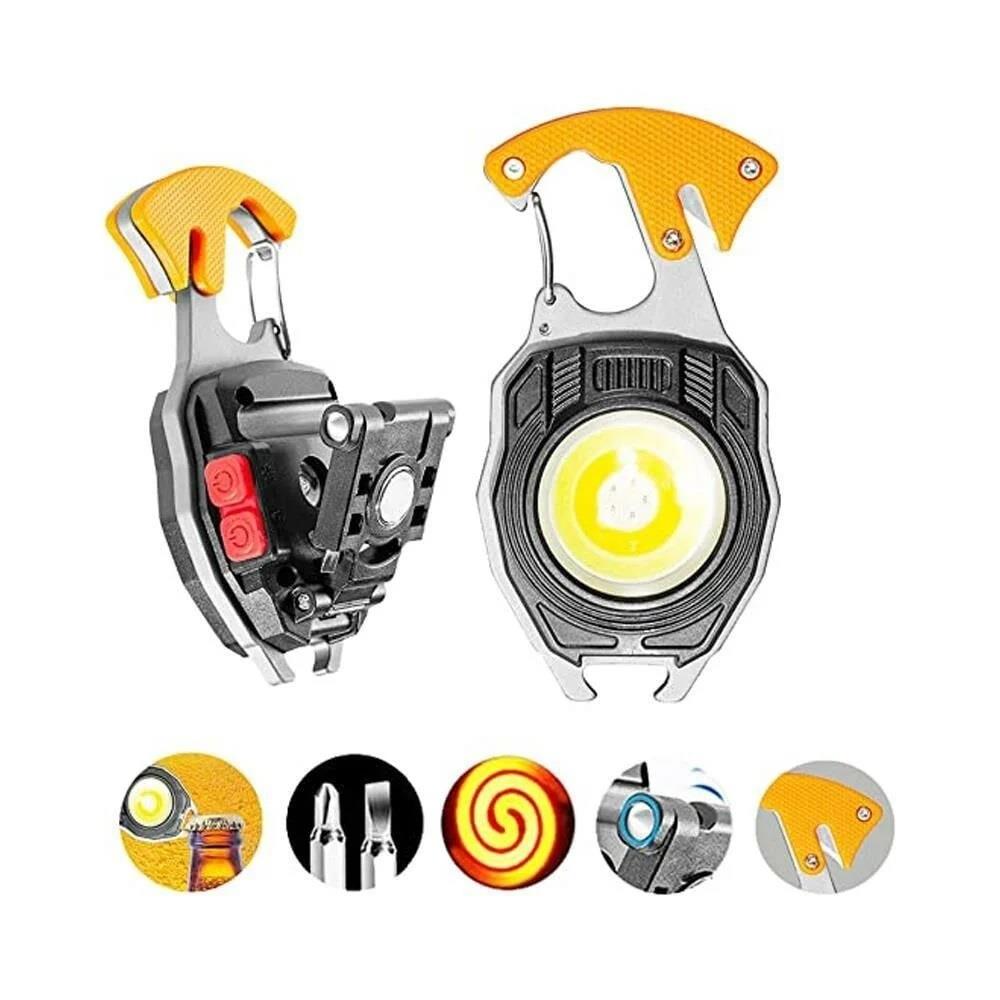 Milo Adventure Design 500 Lümen Çok Fonksiyonlu Anahtarlık Fener