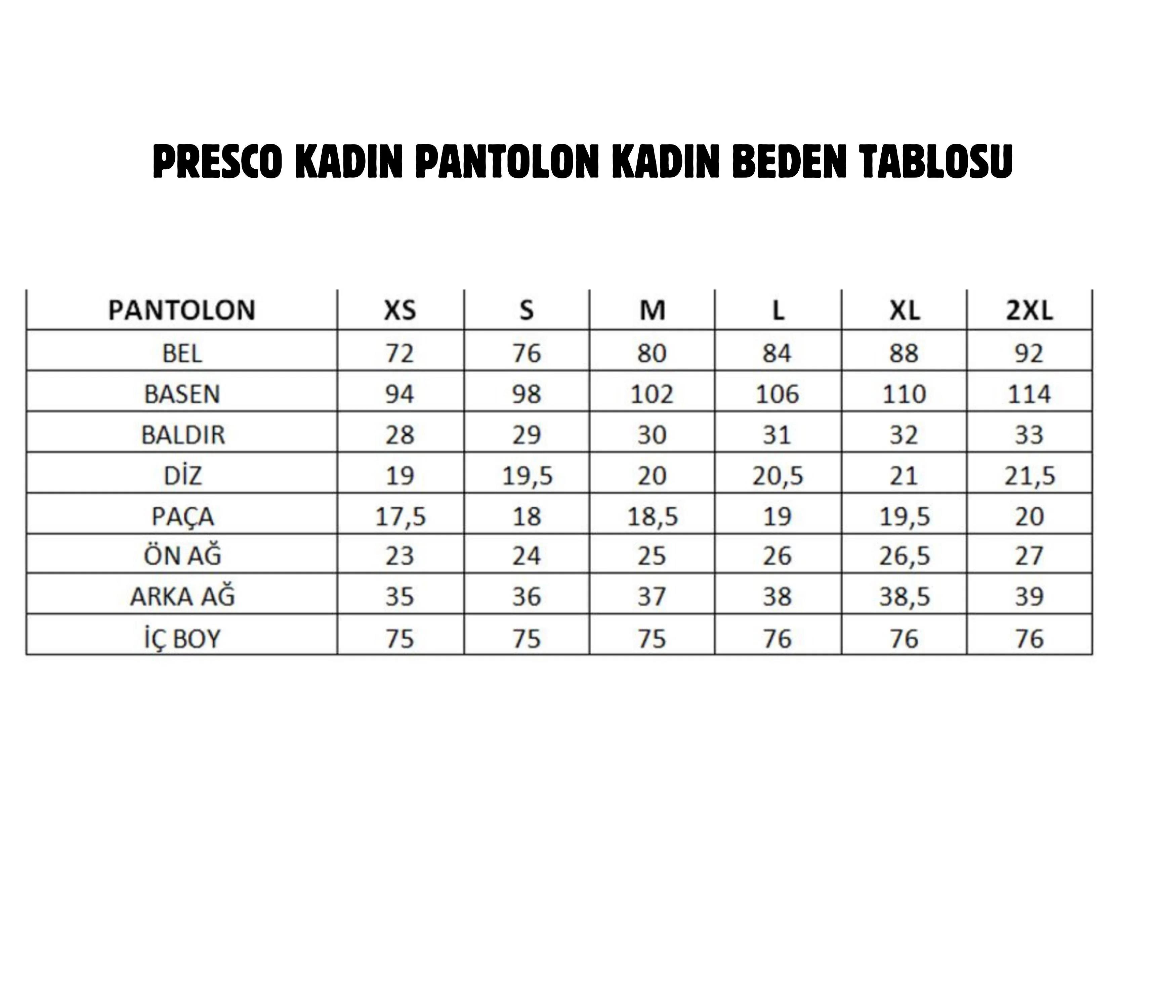 2AS Presco Kadın Pantolon Siyah