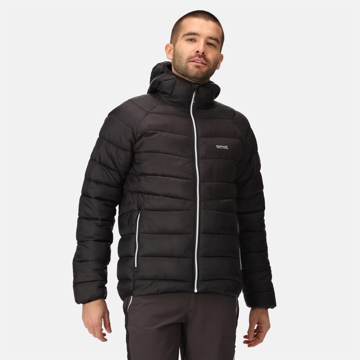 Regatta Harrock II Şişme Erkek Mont Siyah