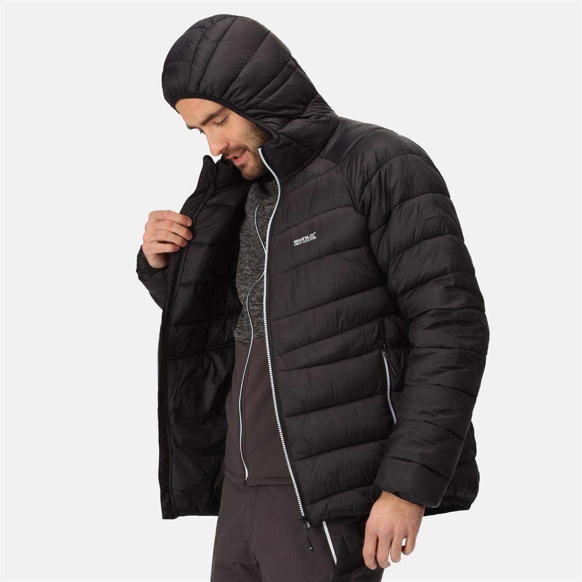 Regatta Harrock II Şişme Erkek Mont Siyah