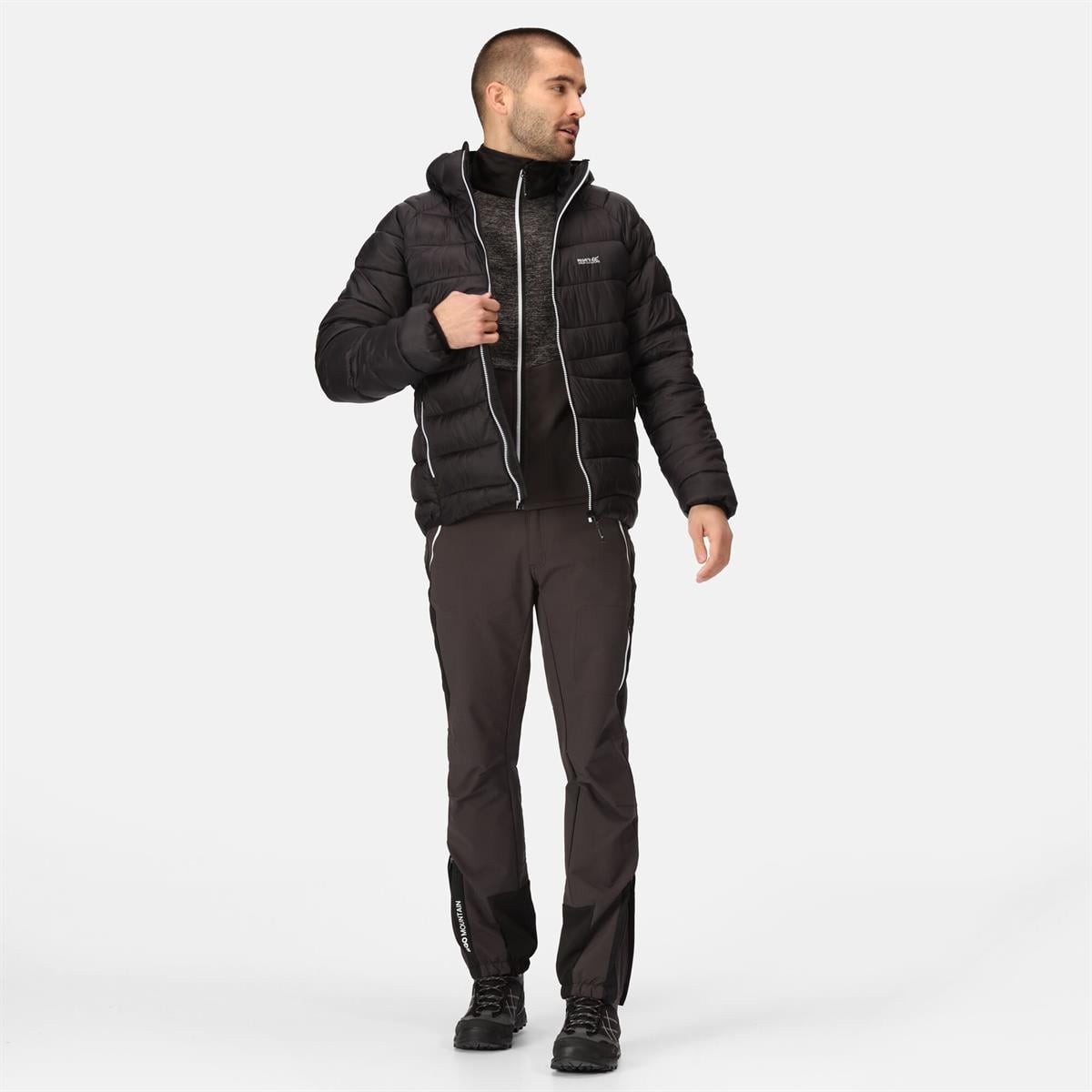 Regatta Harrock II Şişme Erkek Mont Siyah