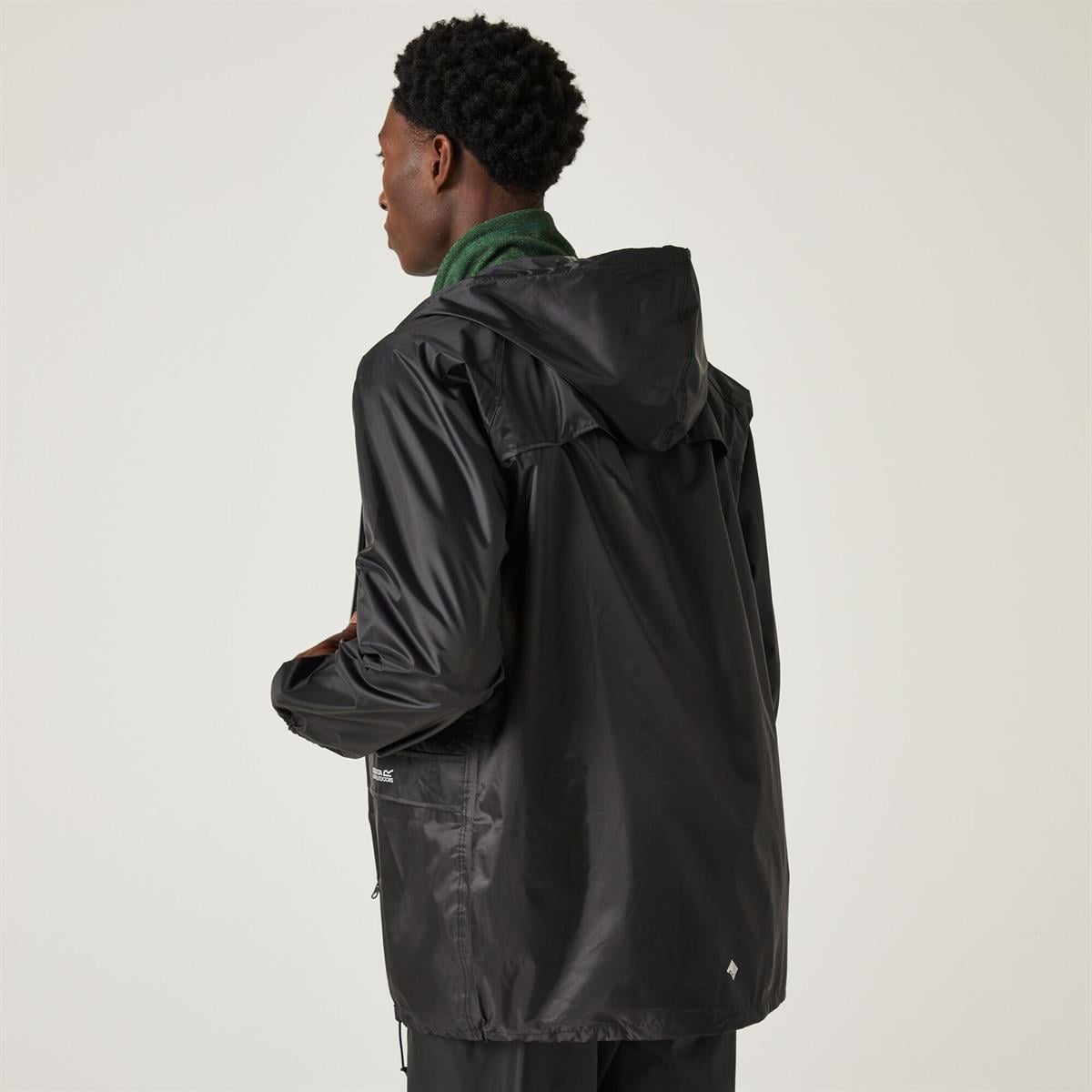 Regatta Stormbreak Waterproof Erkek Yağmurluk Siyah