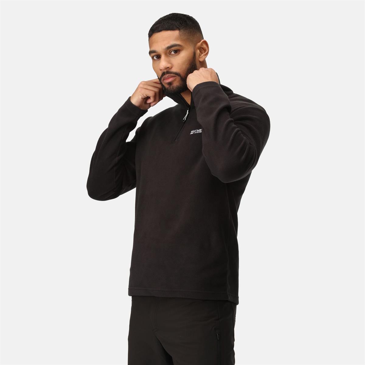 Regatta Thompson Fleece Erkek Polar Siyah