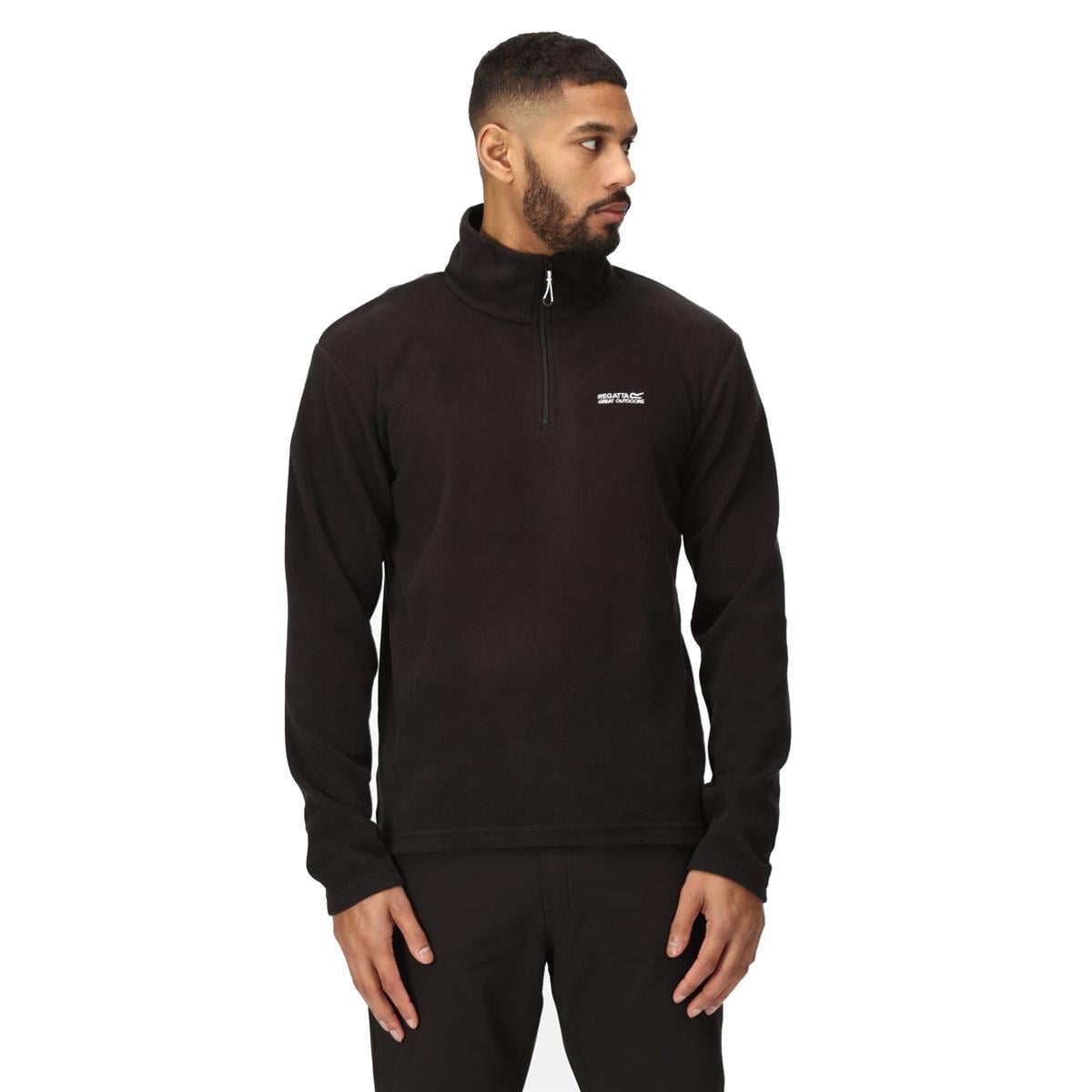 Regatta Thompson Fleece Erkek Polar Siyah