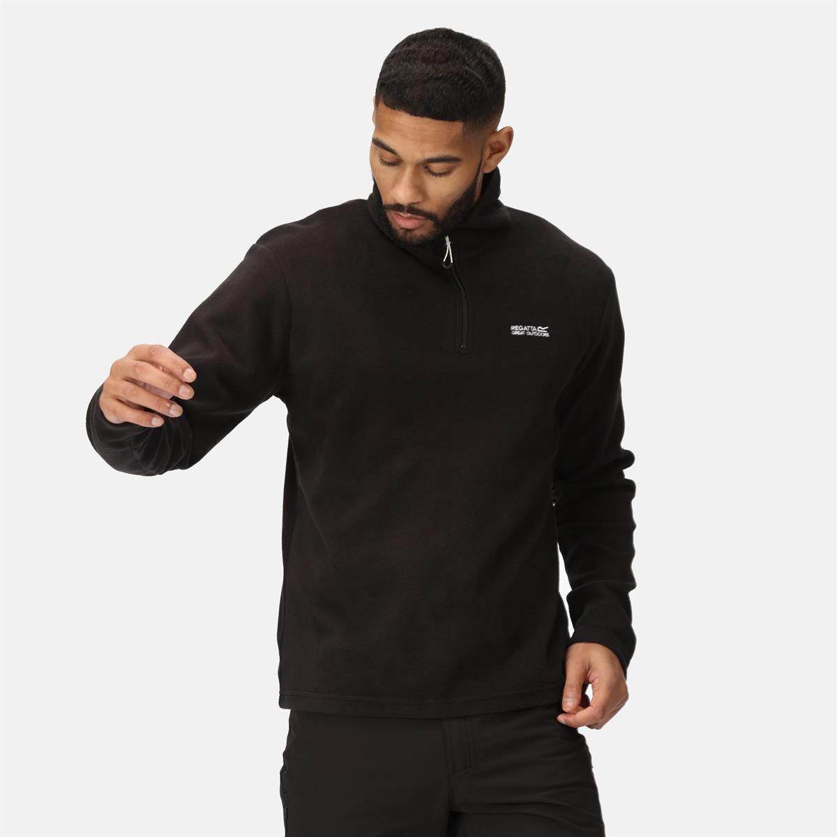 Regatta Thompson Fleece Erkek Polar Siyah