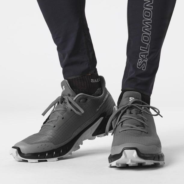 Salomon Alphacross 5 Erkek Koşu Ayakkabısı Gri