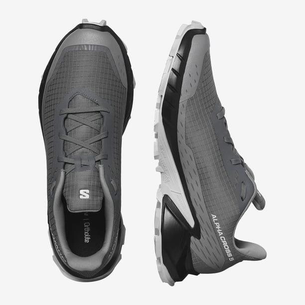 Salomon Alphacross 5 Erkek Koşu Ayakkabısı Gri