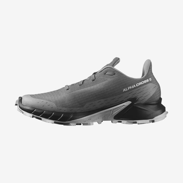 Salomon Alphacross 5 Erkek Koşu Ayakkabısı Gri