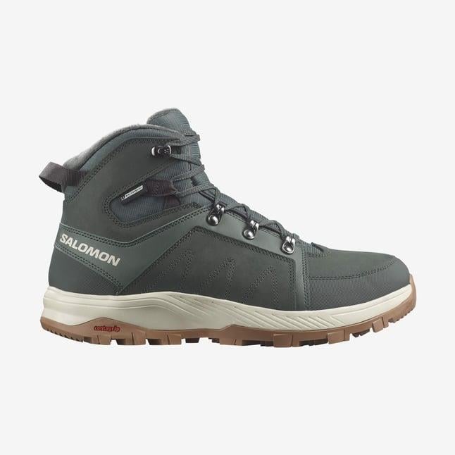 Salomon OutChill Ts Cs Wp Erkek Ayakkabı Antrasit 