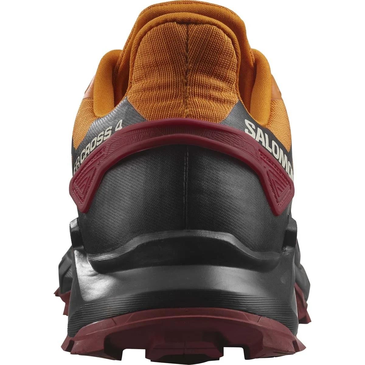 Salomon SuperCross 4 Turuncu/Siyah Erkek Ayakkabı