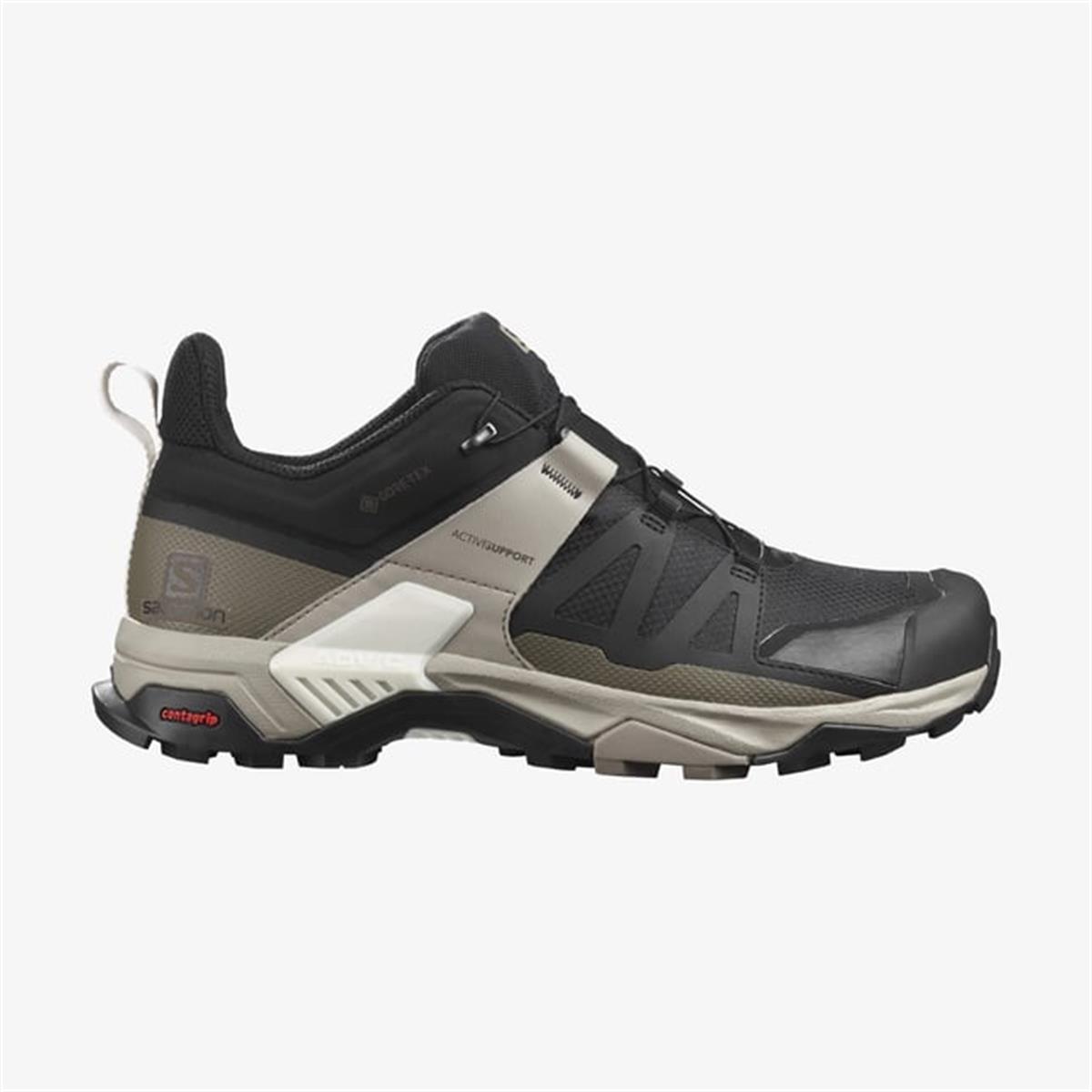 Salomon X Ultra 4 Gtx Siyah/Bej Erkek Ayakkabı
