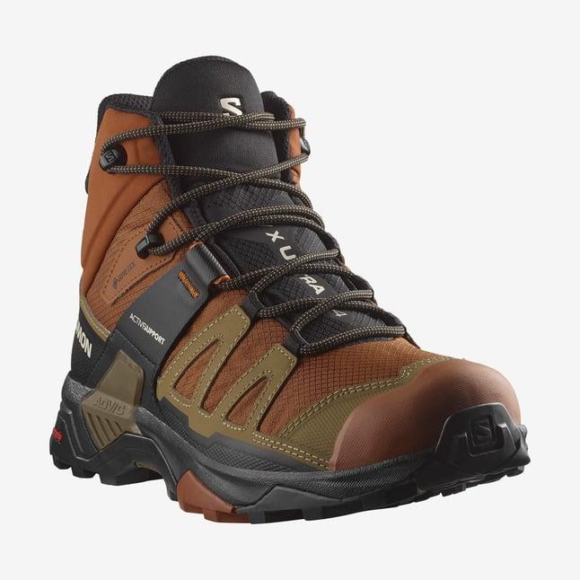 Salomon X Ultra 4 Mid Gtx Erkek Outdoor Bot Kahverengi