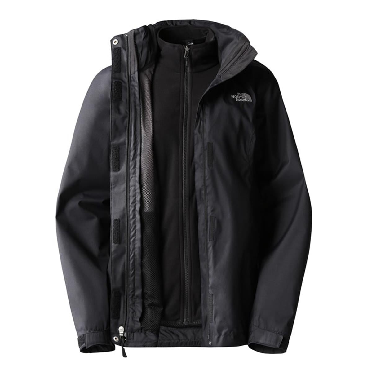 The North Face Evolve II Triclimate Kadın Siyah Mont