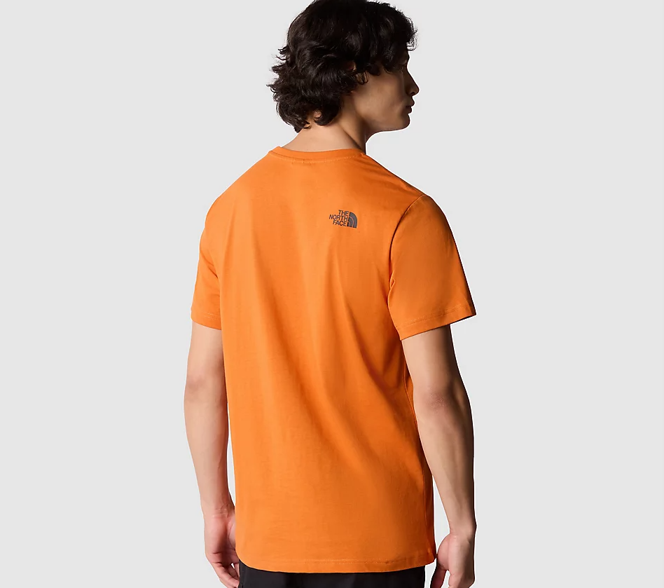 The North Face Never Stop Exploring Erkek T-Shirt Turuncu