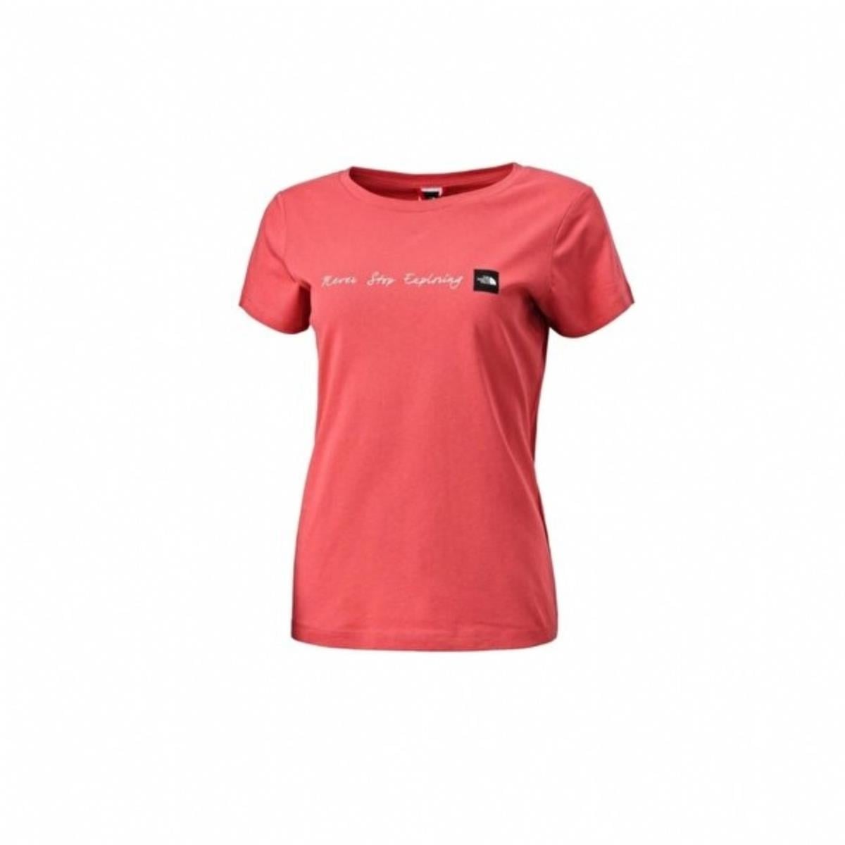 The North Face Never Stop Exploring Pembe Kadın T-Shirt