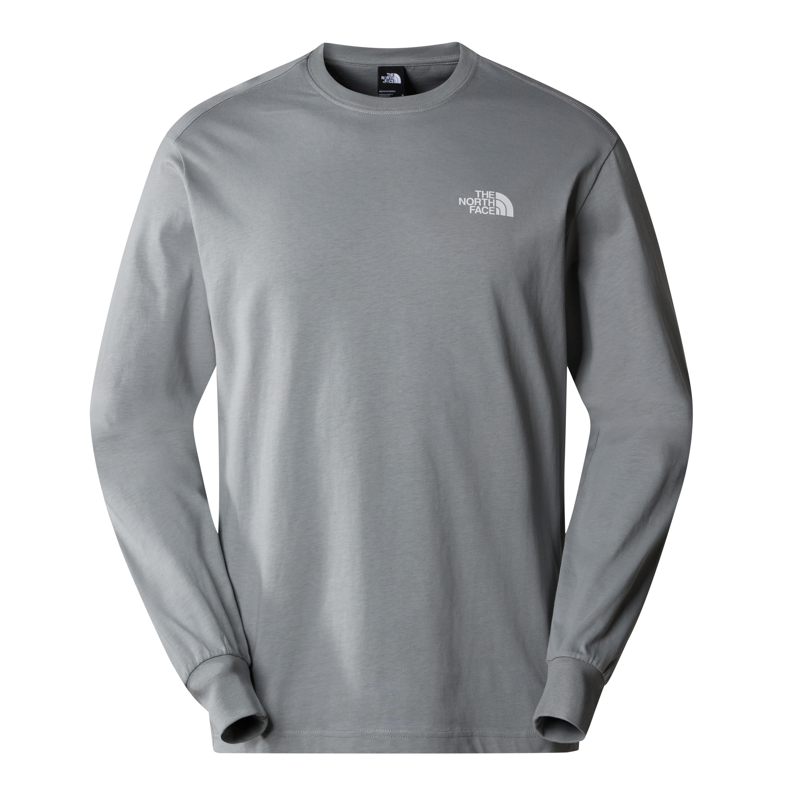 The North Face Outdoor Erkek Uzun Kollu T-Shirt Gri