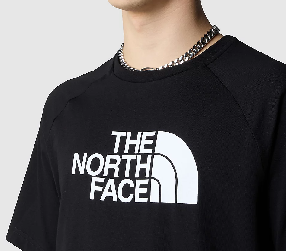 The North Face Raglan Easy Erkek T-Shirt Siyah