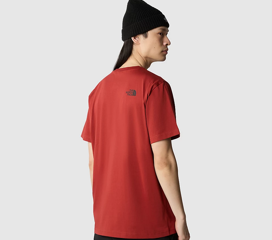 The North Face Simple Dome Erkek T-Shirt Kırmızı