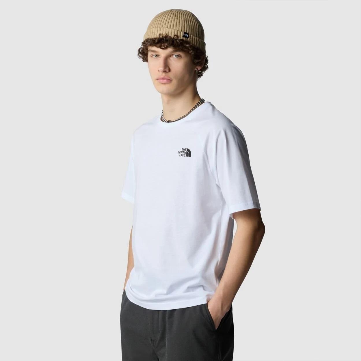 The North Face S/S North Faces Erkek T-Shirt Beyaz