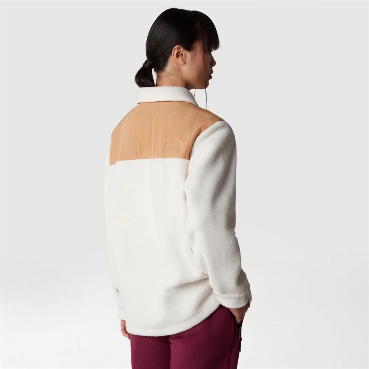 The North Face W Cragmont Beyaz Kadın Polar Ceket