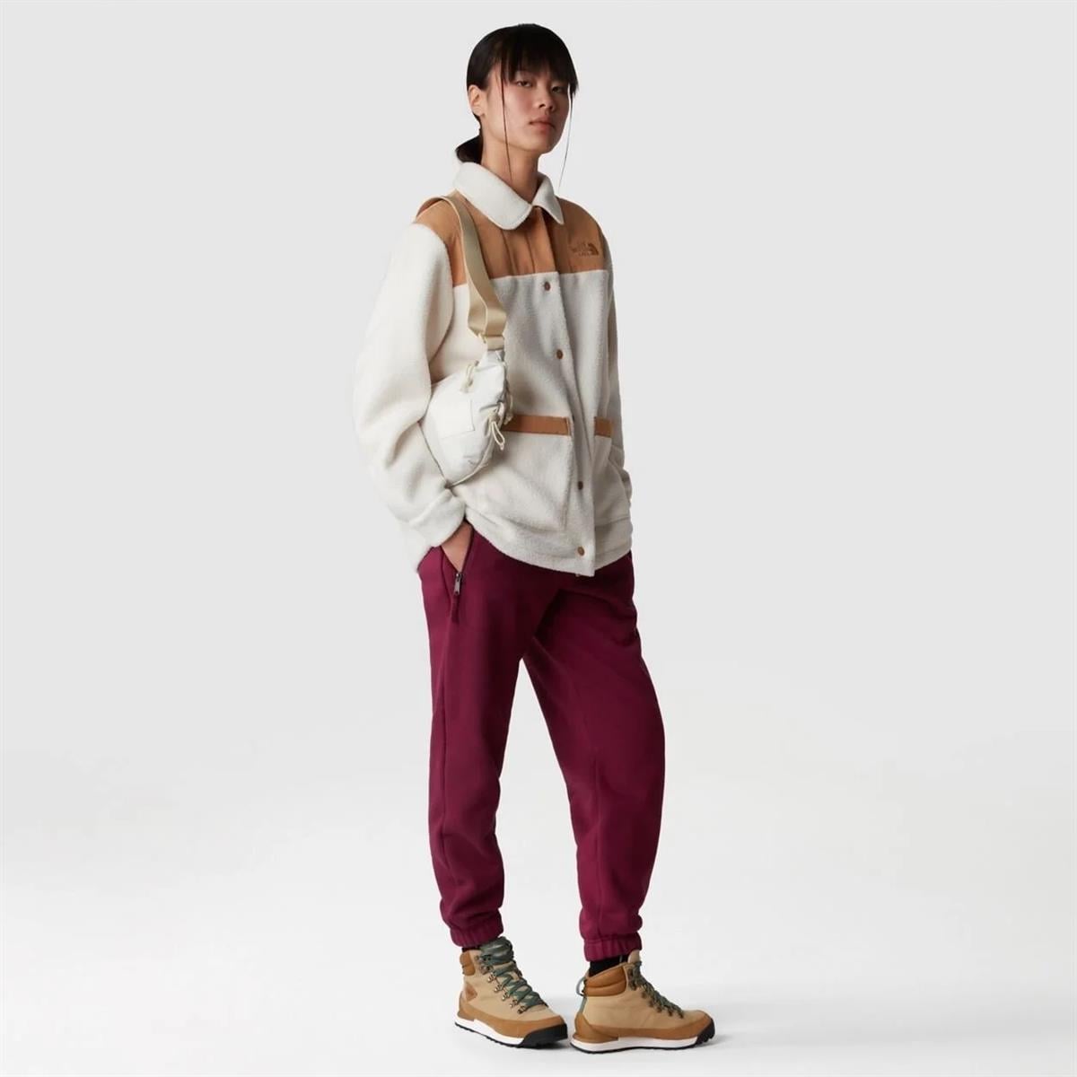 The North Face W Cragmont Beyaz Kadın Polar Ceket