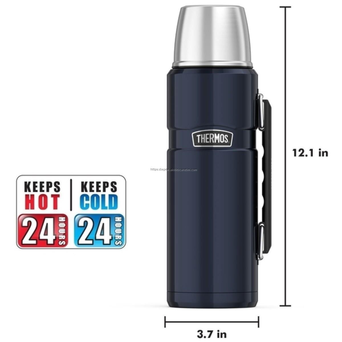 Thermos SK2010 Stainless King Large Kırmızı 1.2 Lt.