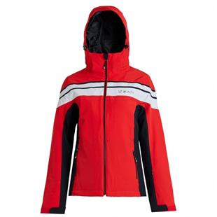 2AS Ngami Kadın Kırmızı Kayak Montu