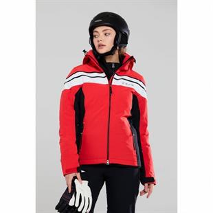 2AS Ngami Kadın Kırmızı Kayak Montu