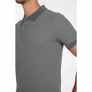 2AS Teal Polo Yaka Erkek Antrasit Tshirt