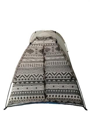 ALPINIST Festival-Kamp Çadırı 200x145x105 cm Gri