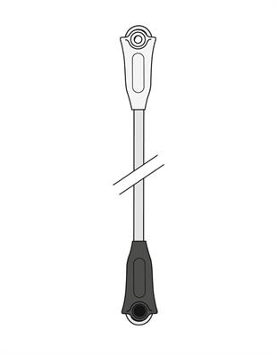 PETZL AXIS 11 mm - İki Ucu Dikişli Statik İp