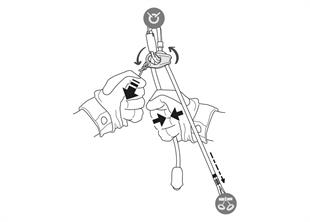 PETZL DUAL CONNECT ADJUST Lanyard