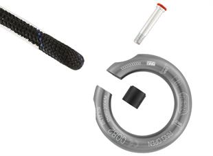 PETZL RING OPEN Bağlantı Halkası (Gri)