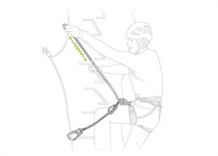 PETZL SCORPIO EASHOOK Lanyard
