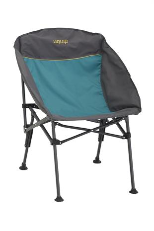 Uquip Comfy Relax Konforlu & Takviyeli Katlanır Sandalye Petrol