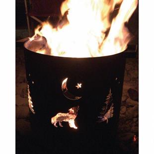 Nurgaz Orman Şöminesi Izgaralı