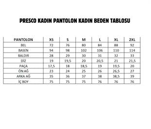 2AS Presco Kadın Pantolon Siyah