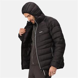 Regatta Harrock II Şişme Erkek Mont Siyah