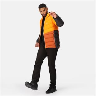 Regatta Harrock II Şişme Erkek Mont Turuncu 