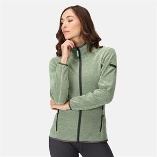 Regatta Kinwood Tam Fermuarlı Kadın Polar Ceket A.Yeşil