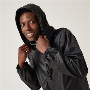 Regatta Stormbreak Waterproof Erkek Yağmurluk Siyah