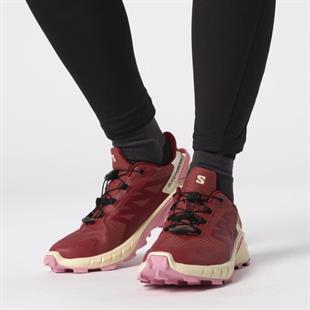 Salomon SuperCross 4 Gtx W Kadın Ayakkabı Bordo
