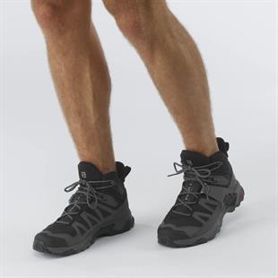 Salomon X Ultra 4 Mid Gtx Erkek Outdoor Bot Siyah-Gri